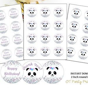 INSTANT DOWNLOAD Panda Digital Print You Print Panda - Etsy