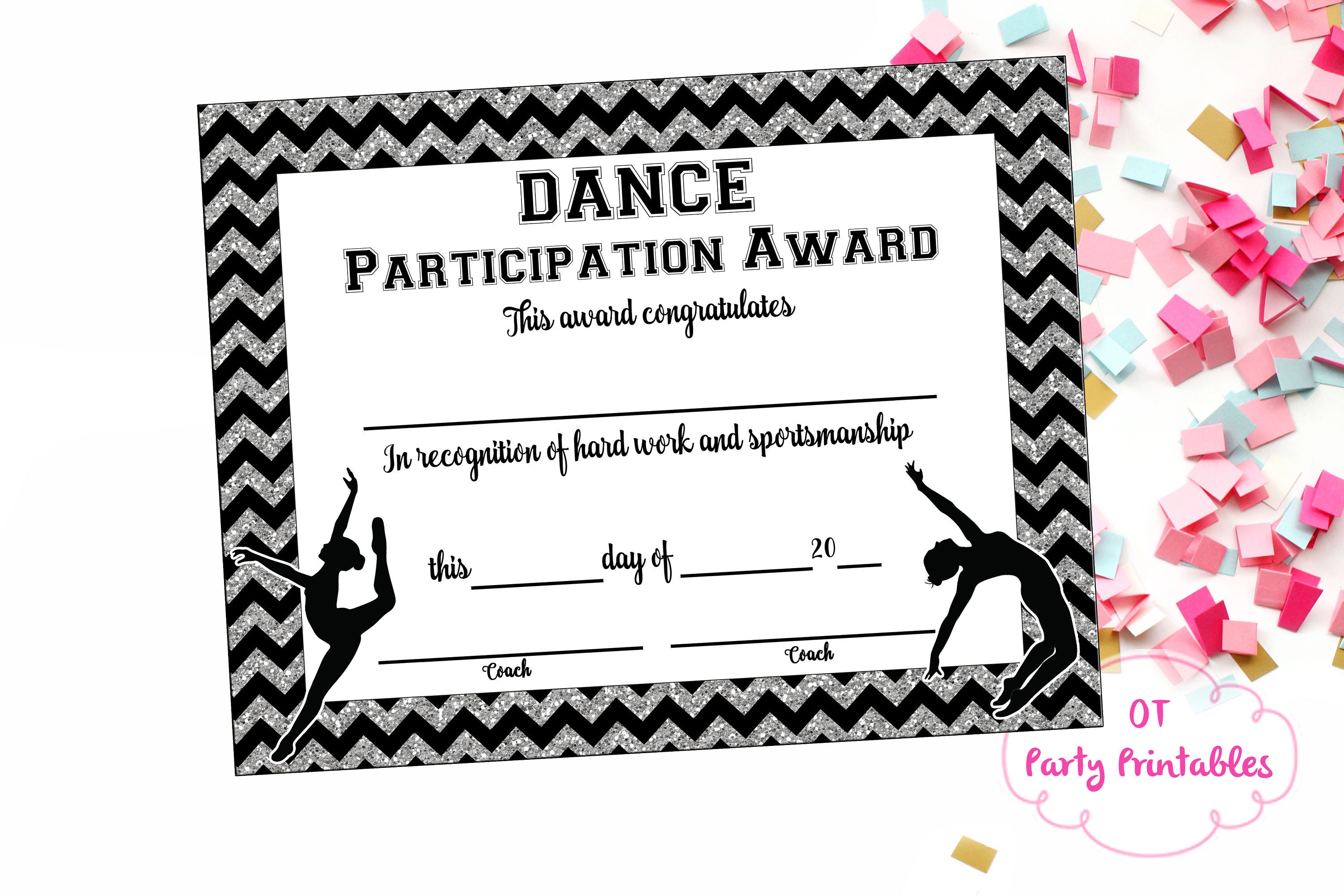 Dance Certificate Templates Free Download
