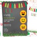 INSTANT DOWNLOAD Emoji 2 Inch Round Images You Print Emoticon Labels ...