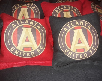 Atlanta United Cornhole Bags. Ships in 3 Business days