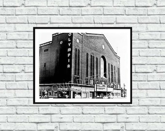Historic Detroit Olympia Stadium - Iconic Detroit Photography - Wall Art