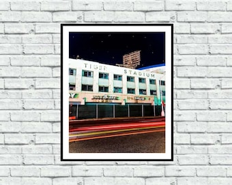 Tiger Stadium - Iconic Detroit Photography - Wall Art