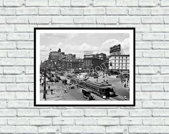 Historic Detroit Campus Martius - Iconic Detroit Photography - Wall Art