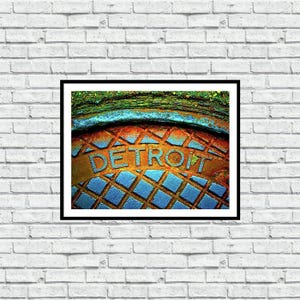 Detroit Steamhole Horizontal - Iconic Detroit Photography - Wall Art