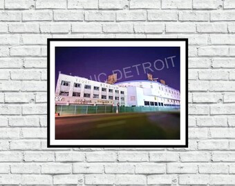 Tigers Stadium Trumbull - Iconic Detroit Photography - Wall Art
