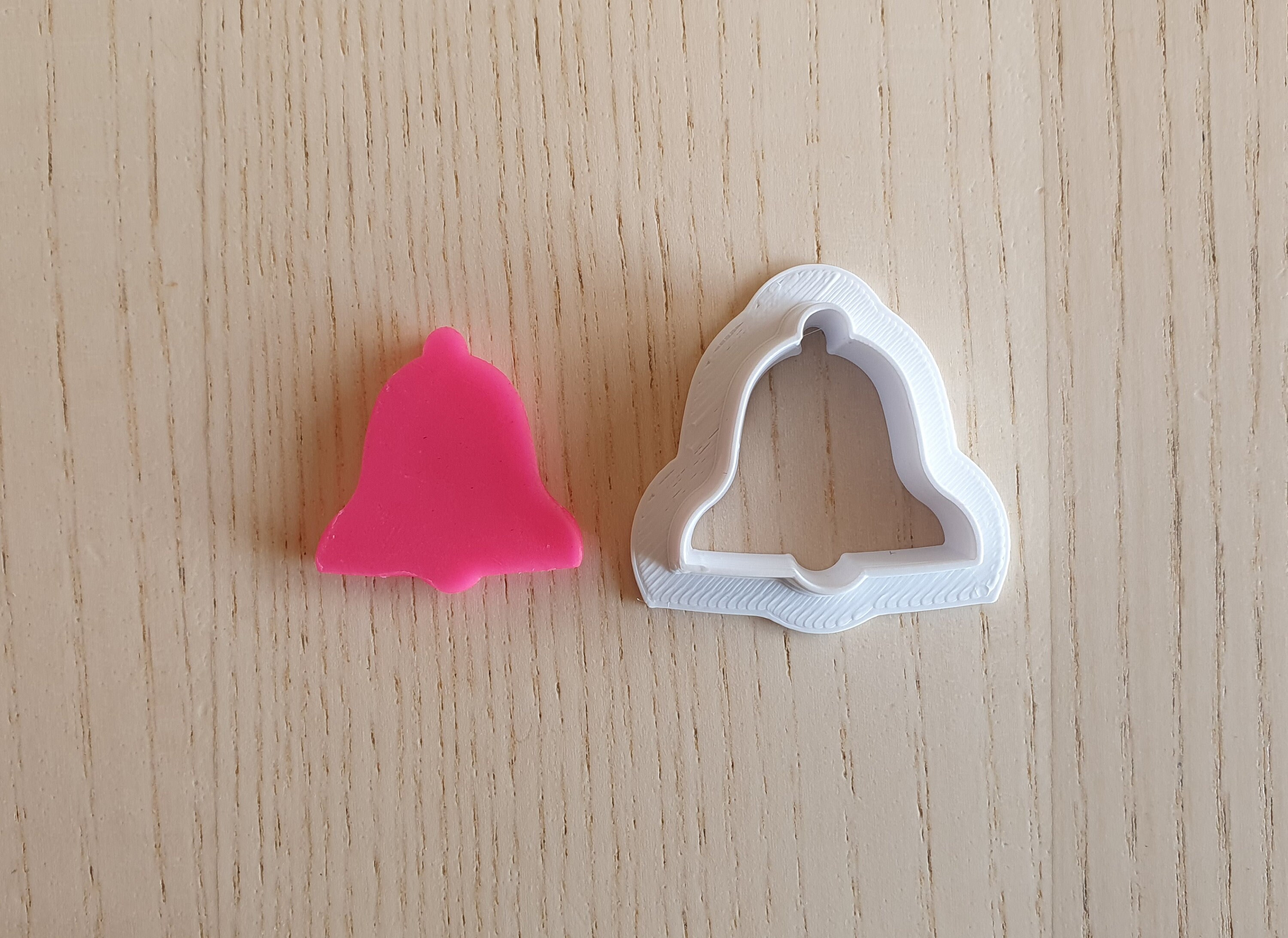 Fruit or Fondant Cutter Christmas Cutter Bell Mini Cookie Cutter Clay Fruit or Fondant Cutter Christmas Cutter Bell Mini Cookie Cutter Clay