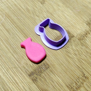 Jug cookie cutter set - suitable for fondant, polymer clay, play doh.