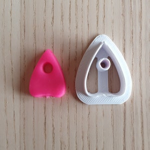 Planchette cookie cutter set - suitable for fondant, polymer clay, play doh.