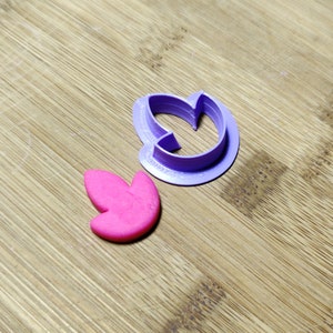 Leaf cookie cutter set #2 - suitable for fondant, polymer clay, play doh.