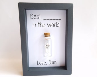 Grandparent Present, Small Personalised Gifts, Grandparent Frame