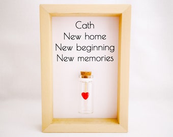 Personalised New Home Card, New Home Gift, Unique Gifts, Miniature Bottle