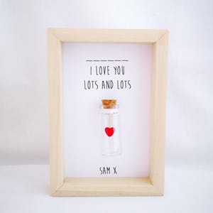 Personalised Daddy Gift, Love you Daddy Keepsake afbeelding 1