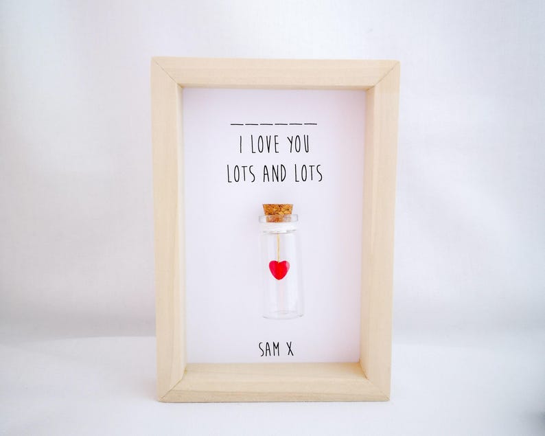 Personalised Daddy Gift, Love you Daddy Keepsake afbeelding 1