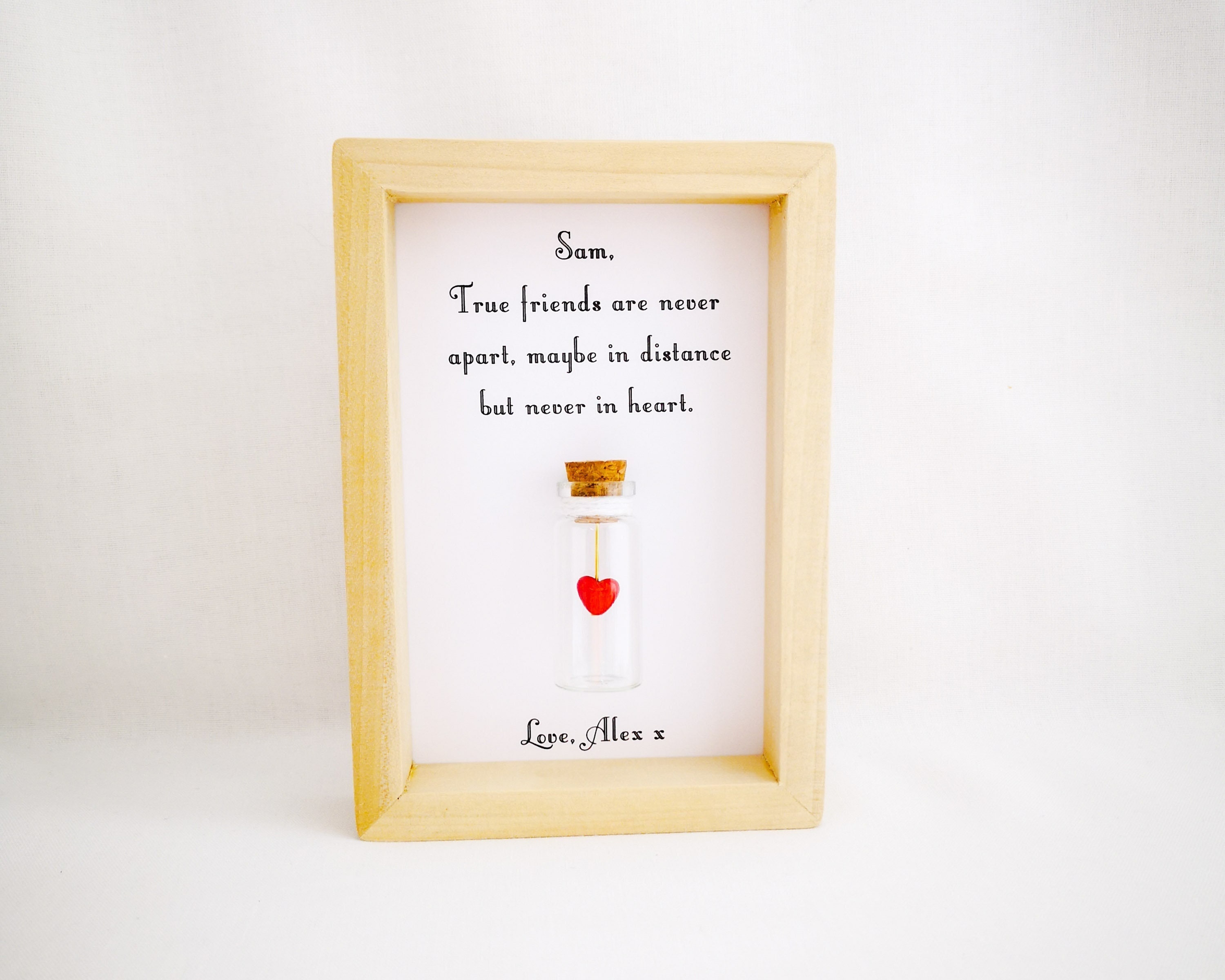 Amitie A Distance Citation Cadeau De Depart Pour Les Amis Etsy France Amitie A Distance Citation Cadeau De Depart Pour Les Amis Etsy France