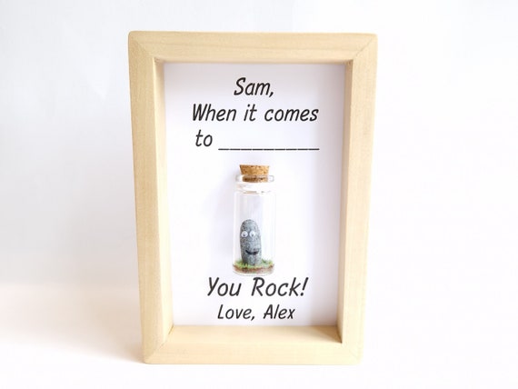 Cute Gifts for A Teenage Girlfriend / Boyfriend, Personalised, You Rock 