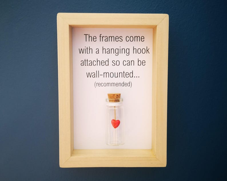 Cute Mum Gift, Personalised You Rock Frame With Miniature Glass Bottle image 4