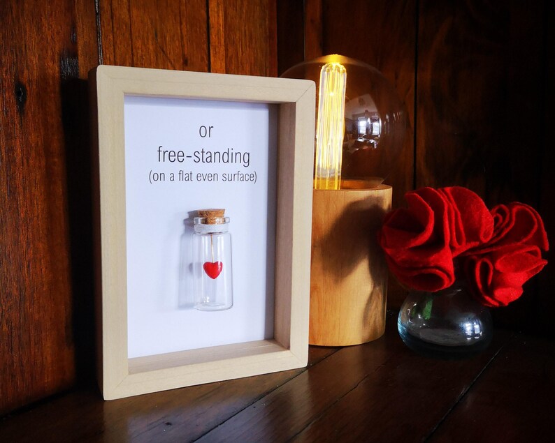 Cute Mum Gift, Personalised You Rock Frame With Miniature Glass Bottle image 5