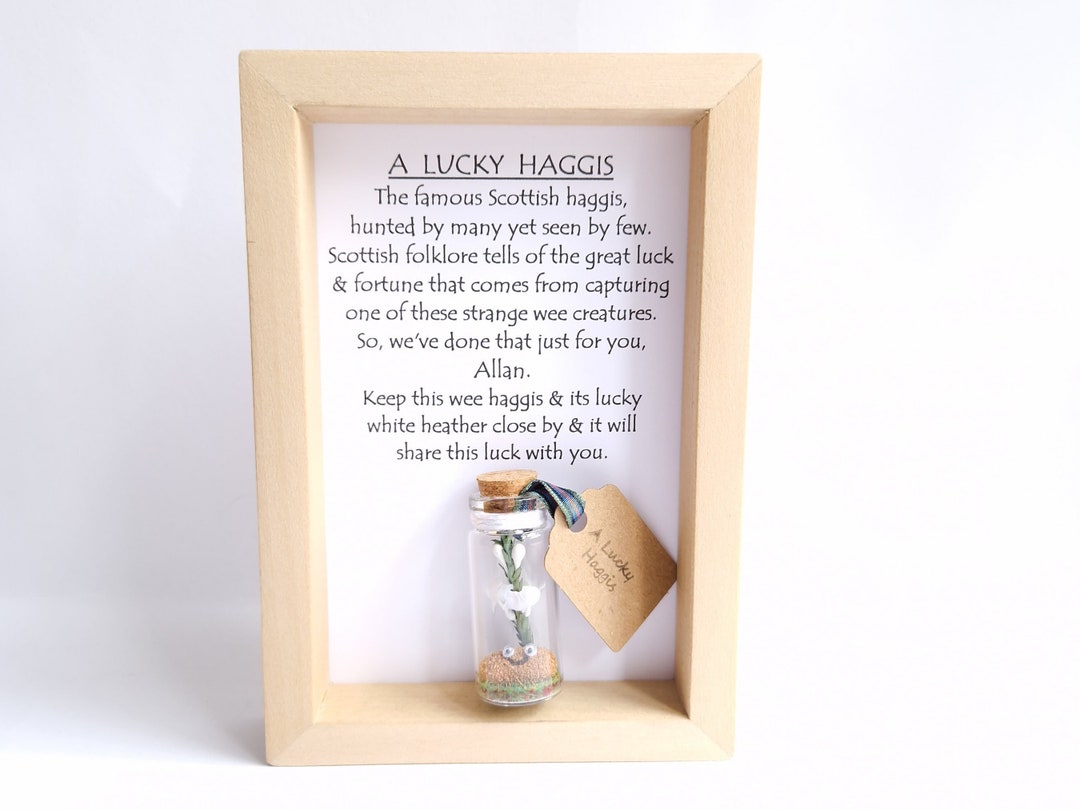 Scottish Gift - Gift From Scotland - Scottish Quote - Personalised ...