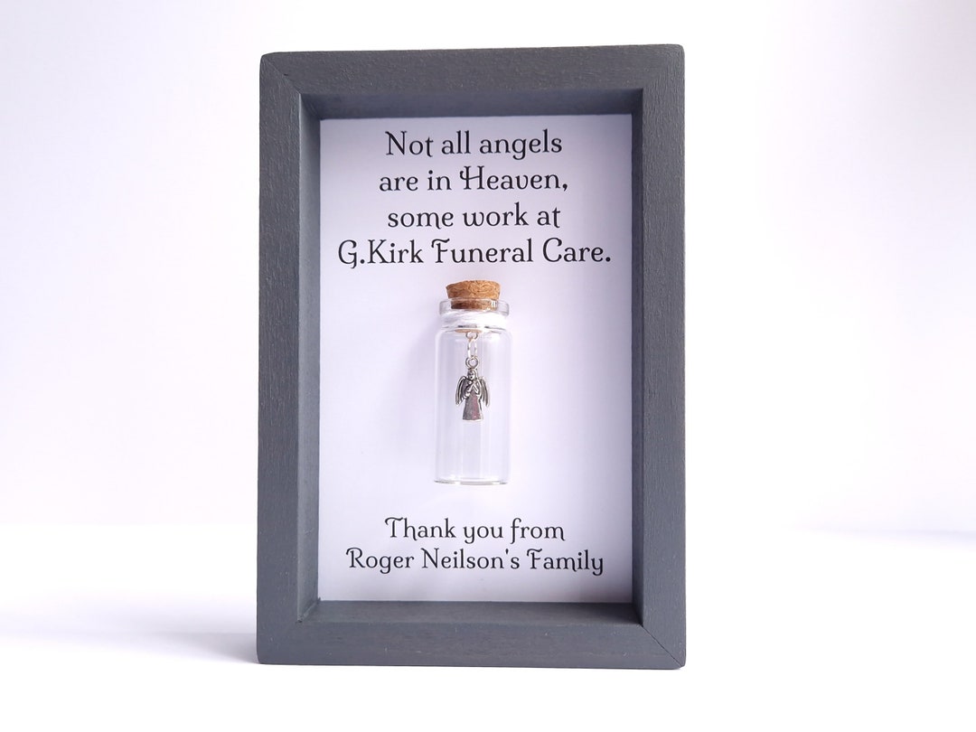 Thank You Gift for Funeral Directors, Celebrants, Personalised Not All