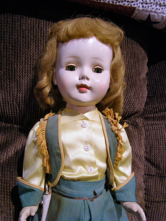 annie oakley doll 1950's
