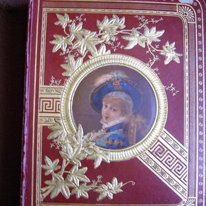 Album di ritagli del 1800 con biglietti da visita, biglietti di Natale/feste, riunioni, ricevimenti: DA NON PERDERE!