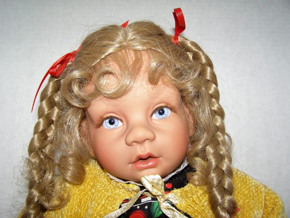 Jonah Toddler Doll By Pat Secrist 1995 All Original 21 Etsy