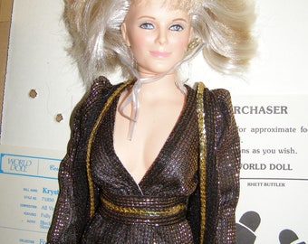 TV's Dynasty Doll - Krystal Carrington (Linda Evans) 19" Vinyl by World Doll in Box - All Original