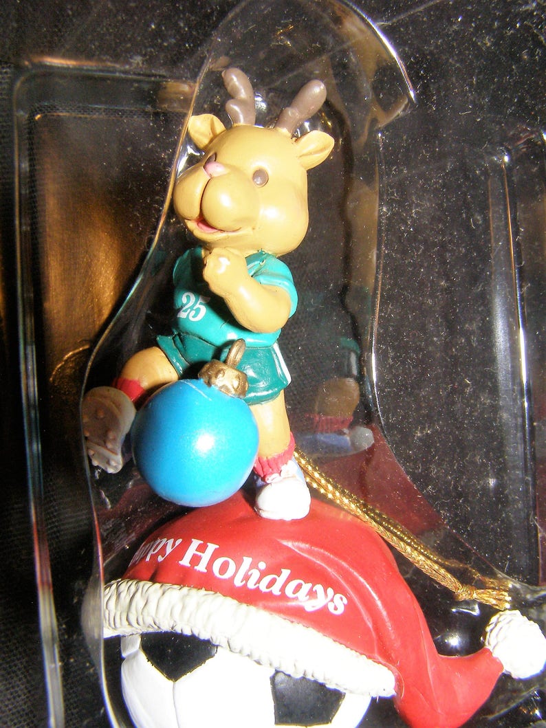Heirloom Carlton Cards Hallmark Christmas Ornaments Soccer Etsy