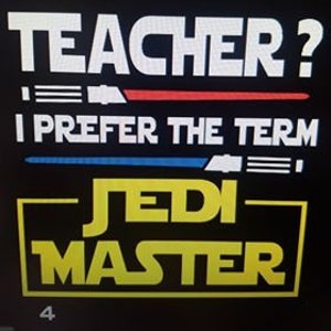 Disney Star Wars Inspired Teacher & Student T shirts Leai Yoda Jedi Darth Vader The Sass is Strong End of Year Gift image 4