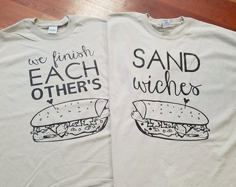 Camisetas inspiradas en Frozen de Disney Camiseta "¡Nos terminamos los sándwiches el uno al otro, divertido! Canción de la princesa Ana y el príncipe Hans