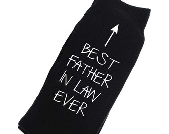 best father in law ever socks mens black socks dad fathers day present birthday christmas - What To Get Father In Law For Christmas best father in law ever socks mens black socks dad fathers day present birthday christmas - What To Get Father In Law For Christmas
