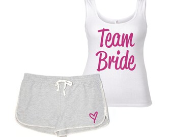 team bride pjs