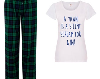 Gin Pajamas Etsy
