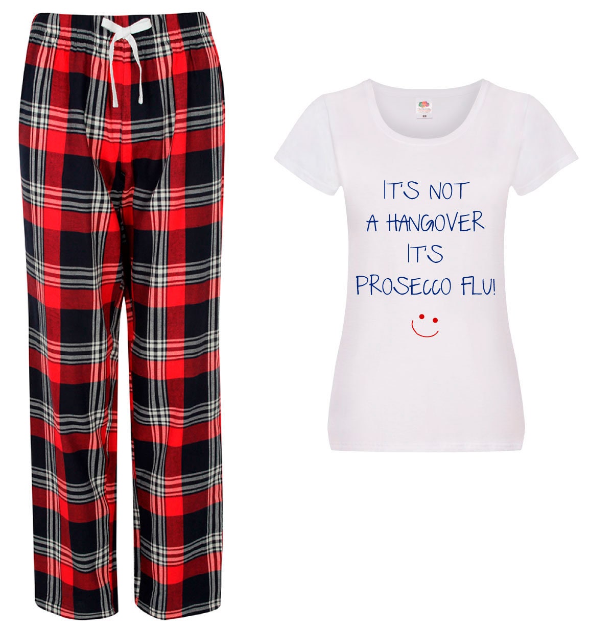 Ladies Prosecco Pyjamas It s Not A Hangover It s Prosecco Flu Pyjamas Trousers