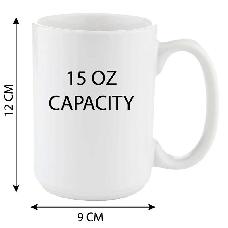 Man Mug I'm The Boss - Large Father's Day Present, Office Gift Funny Coffee Cup, Big Mug for Him image 2