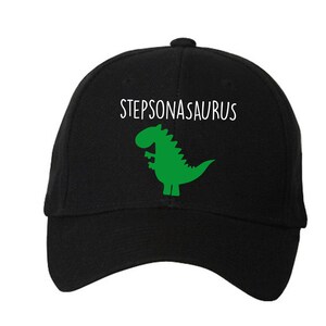 Step Son  Cap, Stepsonasaurus Dinosaur Cap, Great Present.