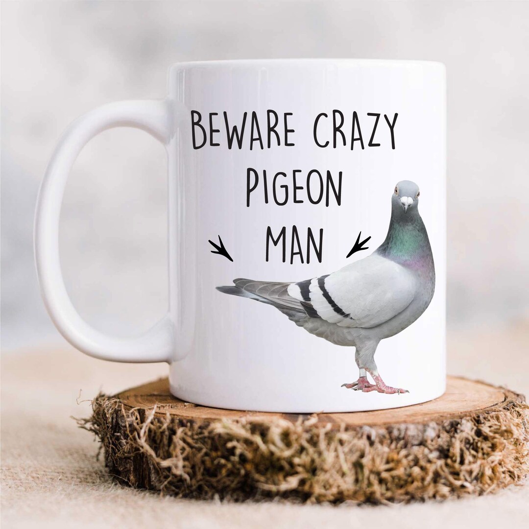 A huge pumped-up pigeon man. jojo - image created in