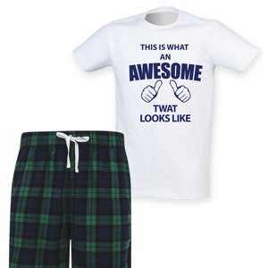 Slogan Pyjamas Etsy UK
