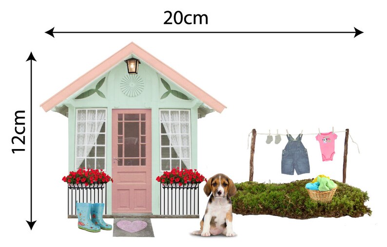 Fairy Cottage Decal Summer House Wall Decal Sticker Mural Etsy