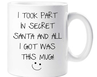 PS048 Novelty mug Christmas Best Teacher School Secret Santa  
