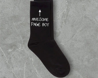 Kids Page Boy Black Socks Awesome Page Boy Boys Black Socks Wedding Socks in Two Sizes For kids