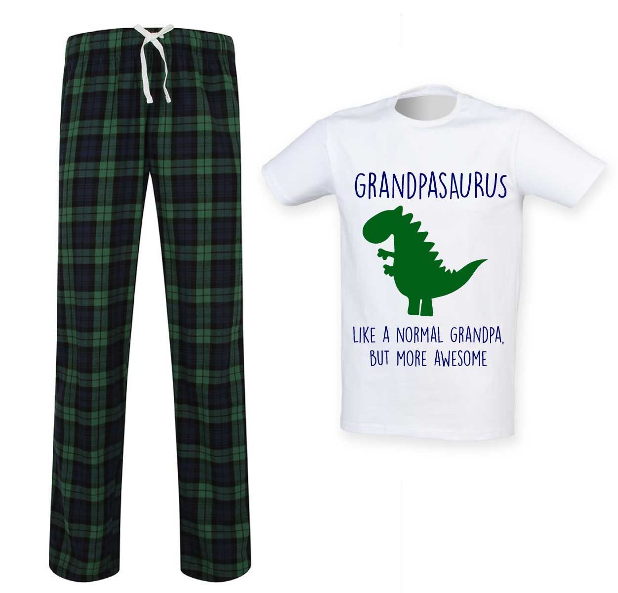 Grandad christmas pyjamas sale