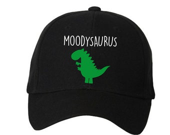 Moody Cap, Moodysaurus Dinosaur Cap, Great Present.