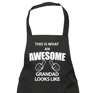 Grandpa Apron Fathers Gift Idea Grandpa Funny Gift Grandfather Birthday Gift Funny Mens Apron Best Flippin Grandpa Ever Apron Gpa Gift Apron Funny Fathers Day Gift Dad Apron