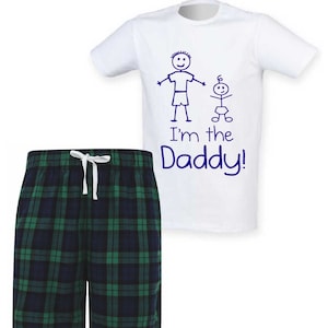 Personalised Best Daddy Pyjamas Fathers Day Gift Etsy Canada