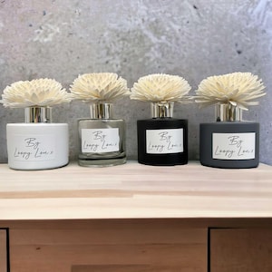 Diffusore di fragranze di lusso con bastoncini profumati alla salvia sclarea, 100 ml, altamente profumato.