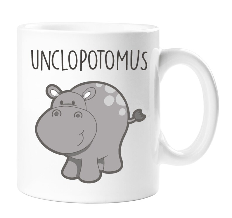 ByLoopyLoux Unclopotomus Hippo Mug - Thumbnail 2