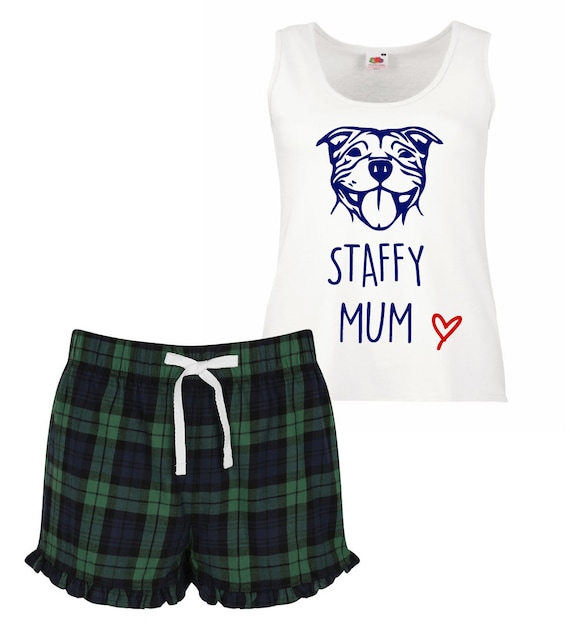 Women's staffy pyjamas hotsell