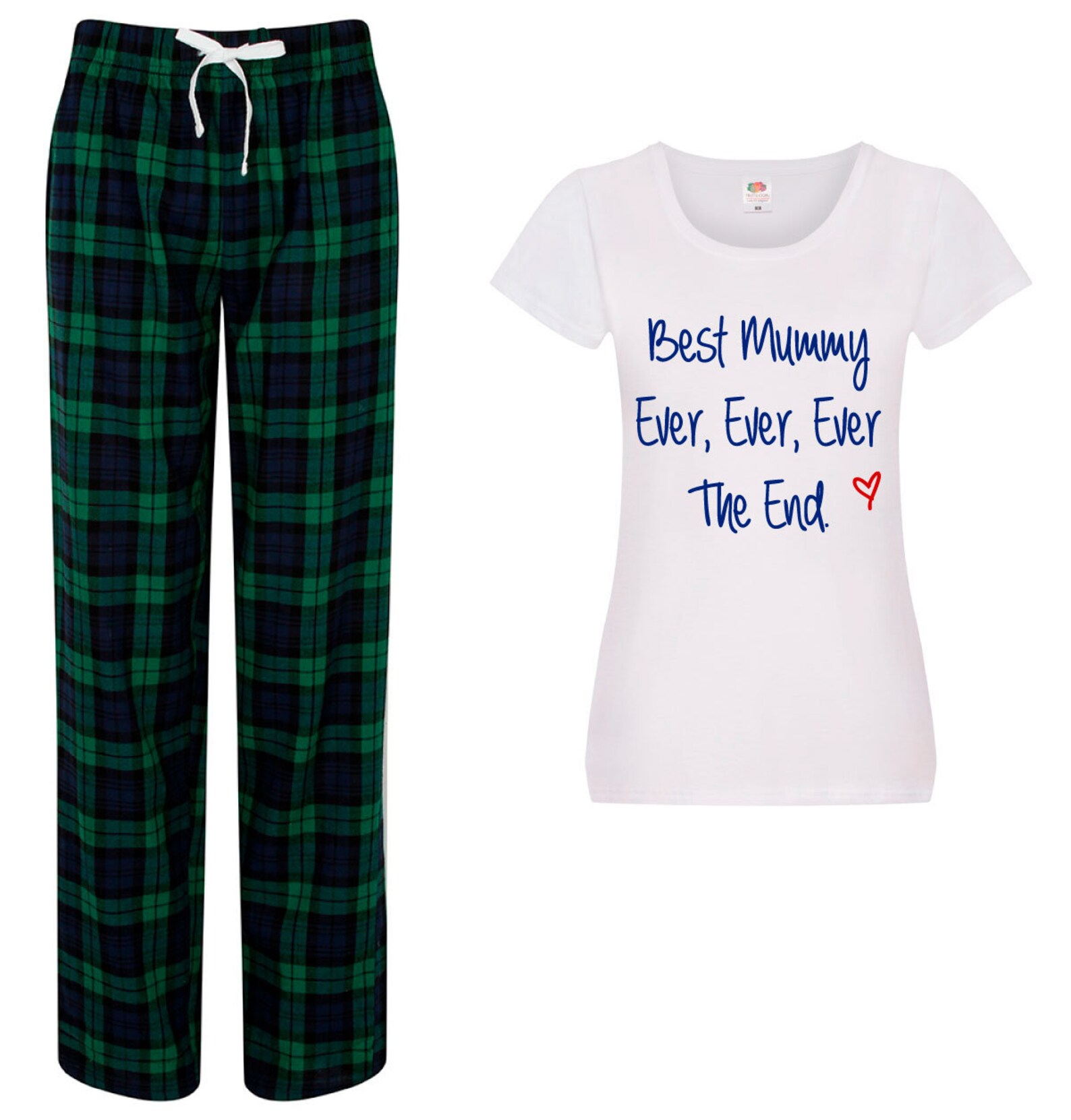 Ladies Mummy Pyjamas Best Mummy Ever Ever the End Pajamas - Etsy