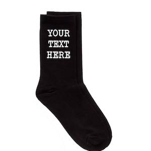 Personalised Ladies Socks Your Text Here....  Novely Socks Christmas
